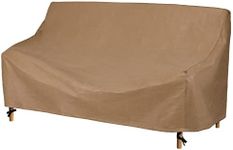 Duck Covers Essential Water-Resistant 87 Inch Sofa Cover, Patio Bench Cover