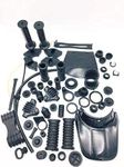 MJ automobile Rx100 / Rx 135 Complete Rubber Kit, Black