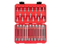 TEKTON 3/8 Inch Drive Hex Bit Socket Set, 38-Piece (1/8-3/8 in., 3-10 mm) | SHB91316