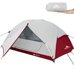 Forceatt Tent 3 Person Camping Tent, Waterproof and Windproof 3-4 Seasons Ultralight Backpack Tent, can be Installed Immediately, Suitable for Hiking, Camping, Outdoor