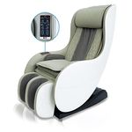 KosmoCare Faux Leather Compact Economy Massage Chair | Zero Gravity Chair Full Body Massager For Pain Relief | Back Massager Recliner Chair With Heat Therapy For Back Pain |, Black