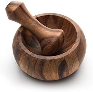 Ironwood Gourmet 28341 Mortar and Pestle, Acacia Wood