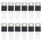 12Pcs L7805CV IC Positive Voltage Regulator Output 5V 1.5A L7805 Three-Terminal Regulator 3Pin for Regulated Power Supply Limiting Circuit