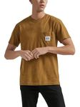 Lee Men's Workwear Short Sleeve Tee, Glazed Ginger, Large