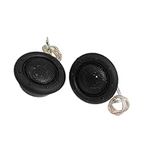 Motoforti Universal Audio Tweeters Speaker, Car Accessories, 2.5 Inch, Plastic, Metal, Black, 2pcs