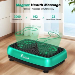 EvoSpark Dual Motor Vibration Plate – Full Body Fitness Machine
