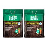 BloomBuddy Premium Soilless Potting Mix 10 KG (Pack of 2 X 5 Kg) | Active Seedling Growth, Optimal Aeration & Water Retention | Weed & Pest Control, Versatile Use, Easy Application