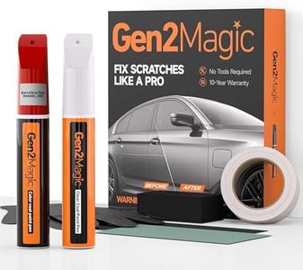 Gen2Magic Barcelona Red Metallic Touch Up Paint Pen Kit for Toyota [Clear Coat Included], 3R3 Color Match, Easy Scratch Repair for Toyota RAV4 Camry Corolla Tacoma Highlander 4Runner Prius & More