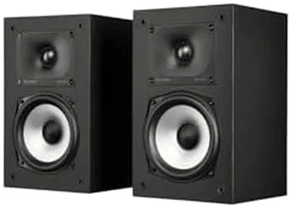 Polk Audio MXT15 Bookshelf Speakers | 1 Pair | Black