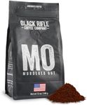 Black Rifle Coffee Company Murdered Out, Extra Dark Roast Ground Coffee, Columbian Roast With Bold Aroma and Smoky Flavors, Helps Support Veterans and First Responders, 12 Ounce Bag