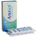 2 x Anusol Suppositories 24 (3 Way action)