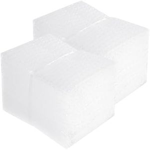 High-PQ Bubble Pouches Wrap, Clear Not Self-Seal Bubble Out Bags with Double Walled Cushioning, Ideal for Packing, Shipping, Storage, Moving (100PCS-8x10Inches)