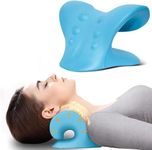 Wohnson EU Neck Stretcher,Neck and Shoulder Relaxer, Neck Hump Pillow Corrector Traction for Spine and Neck Pain Allignment, Neck Cloud Pain Relief - Cervical Traction Device Posture Corrector