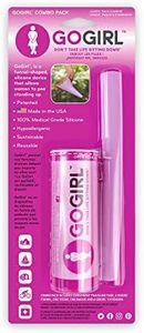 GoGirl Combo Pack (Pink) #1 FUD Made in The USA. GoGirl + Extension, Pee Standing Up!