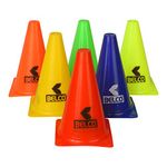 Belco Sports 12 Inch Cone Marker Set (Pack of 5, 8, 10, 12, 15) (42)