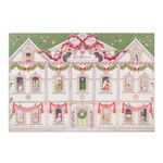 Cath Kidston Advent Calendar, 24 Bath & Body Beauty Products Include Hand Creams, Lotions, Scrubs & Lip Balms, Travel Size & Vegan Friendly, Gift For Her, Christmas, A Doll's House Collection