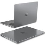 Fintie Case for MacBook Air 15 Inch A3114 A2941 (2023 2024 Release), [100% Corresponds to Official Colour] Premium Slim Matte Case for MacBook Air 15.3" with M2 M3 Chip (Frost Gray)