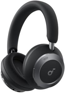 Soundcore Space One Pro d'Anker, Casque Bluetooth sans Fil avec Réduction de Bruit Adaptatif et 6 micros, Design Super Pliable, Autonomie 60h, Chargement Ultra-Rapide, H-Res Wireless Audio avec LDAC