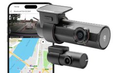 BlackVue DR970X-2CH PLUS 4K Dash Cam UK Edition Dual 4K UHD Front & FHD Rear, GPS, Wi-Fi, Bluetooth, 128GB SD Card, Sony STARVIS2 Sensor, Parking Mode, 4G LTE Ready, Black