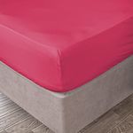 Clara Clark Premier 1800 Deep Pocket Fitted Sheet, Fits up to 16" depth - Double Brushed Microfiber.