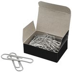 Merangue #1 Corrugated Paper Clips, 1000 Clips Total, 100 Clips/Box, 10 Pack