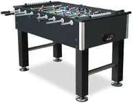 Seydrey 55" Competition Sized Foosball Table, Arcade Table Soccer for Home with Leg Levelers & Heavy-Duty Legs, Perfect for Family (Black)