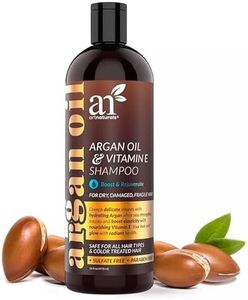 artnaturals Argan Hair Growth Shampoo - (16 Fl Oz / 473ml) - Sulfate Free - Treatment for Hair Loss, Thinning & Regrowth - Men & Women - Infused with Biotin, Argan Oil, Keratin, Caffeine