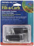 Penn-Plax Filt-a-Carb Replacement Media Cartridges (2 Pack) – Universal Fit for Most Undergravel Filters – Provides Chemical Filtration (FC3)