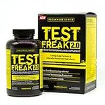 PHARMAFREAK TEST FREAK 2.0 - 180ct - Canada - New and Improved Version - Ultimate Test Booster - Shown to Improve Performance, Energy, Sleep, Strength and Boost Testosterone - 30 day Supply - Veggie Caps