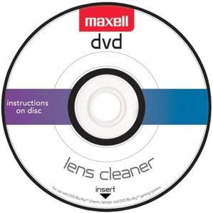 Maxell DVD-LC DVD Lens Cleaner, One Size