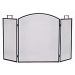 Pleasant Hearth FA010S Classic Fireplace Screen,Black