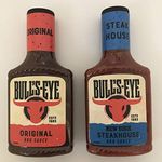 Bull's-Eye BBQ Sauce Bundle - 2 Flavours - Original BBQ (355g) and New York Steakhouse (360g) (2 Pack)