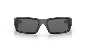 Oakley Men's OO9014 Gascan Rectangular Sunglasses, Matte Black/Grey, 60 mm