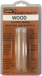 Ickysticky Wood Repair Epoxy Putty 56 g 2-Component Adhesive, epoxy Resin, Special Adhesive, Quick and high-Strength Repair of Parts, Furniture, mend, Repair, Mold.