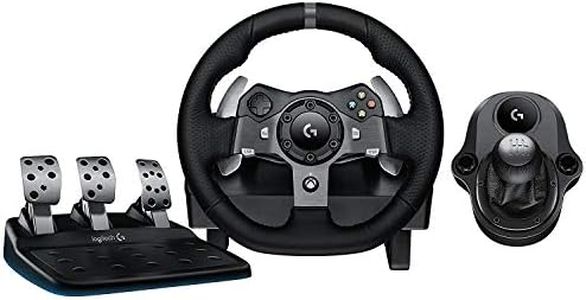 Logitech G920 Driving Force Racing Wheel G Driving Force Shifter Bundle for Xbox One and PC