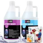 LET'S RESIN Bubble Free Epoxy Resin Kit, 1 Gallon/3.78L Crystal Clear Epoxy Resin, Table Top Epoxy Resin for Coating, Casting, DIY, Bar Top, River Tables, Resin Art, Wood, Gift