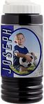 Neil Enterprises, Inc. 15 oz. Black Photo Sports Bottle - Case of 24