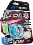YoYoFactory Arrow (Aqua with White 