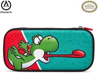 PowerA Slim Case for Nintendo Switch Systems - Go Yoshi, Protective Case, Gaming Case, Console Case, Accessories, Storage, Officially Licensed