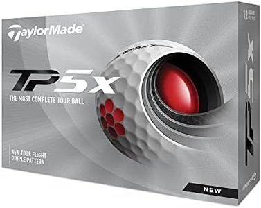 TaylorMade Golf 2021 TP5X GOLF BALLS WHITE