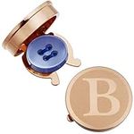 HAWSON Rose Gold Button Cover Cuffl