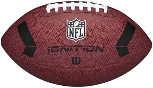 WILSON NFL Ignition Football - Official Size, Brown