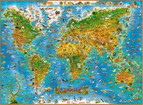 Jigsaw Puzzles for Adults 1000 Piece Animals of The World Normal Size 27.56 x 19.69 Inch Jigsaw Puzzles for Adults Wild Animals Educational Game Challenge Toy 1000 Pieces Puzzles for Adults Kids