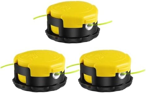 AceFox Weed Eater Head Replacement, String Trimmer Head for Echo Eater Speed-Feed 400 SRM-230 SRM-210 Trimmer (3 Pack)