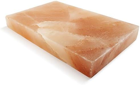 American Fire Gas Himalayan Salt Plate, Cooking Salt Plate, Salt Slab 8" X 8" X 2" … Recipe Book Included