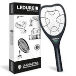 Ledure UShastra Mosquito Racket Bat | Rechargeable Electric Fly Swatter | Mosquito Killer Racquet with 6 Months Warranty | Shock Proof Racket | Pack of 1