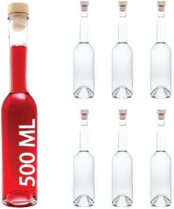 6 x 500 ml (OPI HGK) bottiglie di vetro vuote con tappo da slkfactory (Opera HGK)