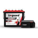 Livguard Sineverter Pro 900VA/12V Pure Sine Wave Inverter with Livguard 200Ah Tall Tubular Value Plus Bold Series Inverter Battery|Reliable Power Backup for Home, Office, and Shops