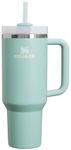 Stanley Quencher H2.0 Tumbler with Handle and Straw 40 oz | Flowstate 3-Position Lid | Cup Holder Compatible for Travel | Insulated Stainless Steel Cup | BPA-Free | Seafoam