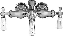 Chrome Clawfoot Tub Diverter Faucet